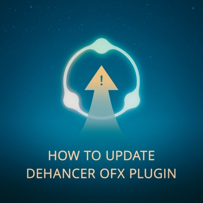 How to update Dehancer OFX plugin